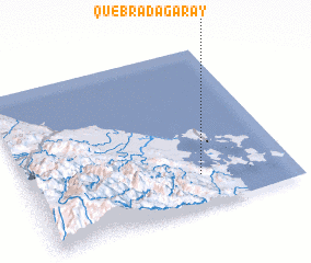 3d view of Quebrada Garay