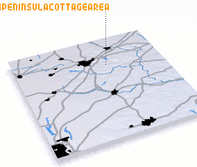 3d view of South Peninsula Cottage Area