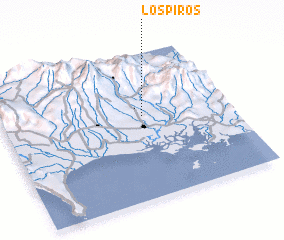 3d view of Los Piros