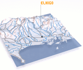 3d view of El Higo