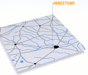 3d view of Jamestown