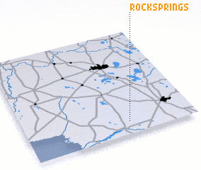 3d view of Rocksprings