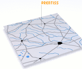 3d view of Prentiss