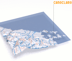 3d view of Caño Claro