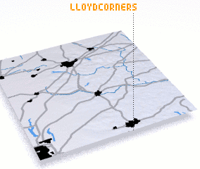 3d view of Lloyd Corners