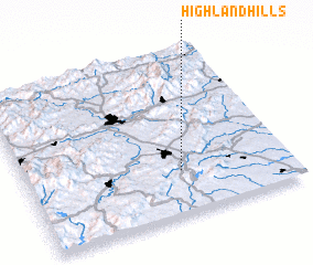 3d view of Highland Hills