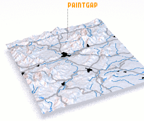 3d view of Paint Gap