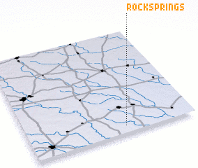 3d view of Rock Springs