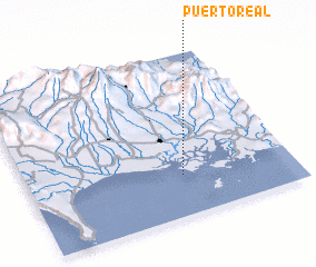 3d view of Puerto Real