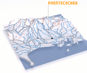 3d view of Puente Cochea