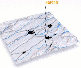 3d view of Maison