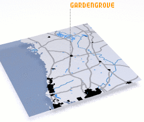 3d view of Garden Grove
