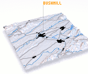 3d view of Bush Mill
