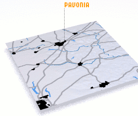 3d view of Pavonia