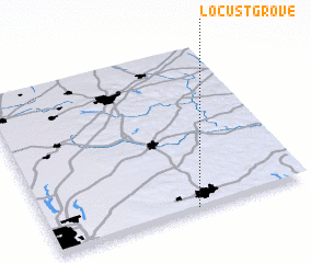 3d view of Locust Grove