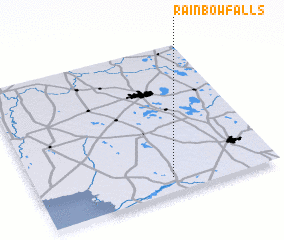 3d view of Rainbow Falls