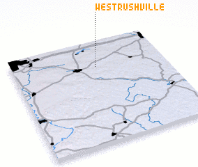 3d view of West Rushville