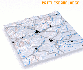 3d view of Rattlesnake Lodge