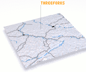 3d view of Threeforks