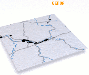 3d view of Genoa