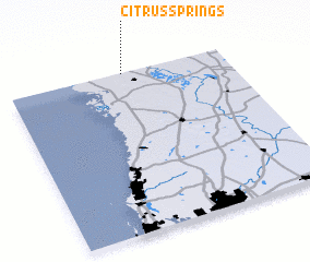 3d view of Citrus Springs