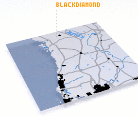 3d view of Black Diamond