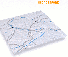 3d view of Georges Fork