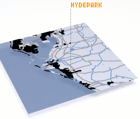 3d view of Hyde Park