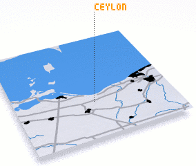 3d view of Ceylon