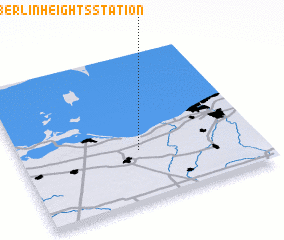 3d view of Berlin Heights Station