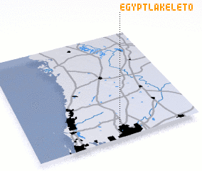 3d view of Egypt Lake-Leto