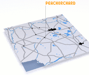 3d view of Peach Orchard