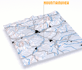 3d view of Mountain View