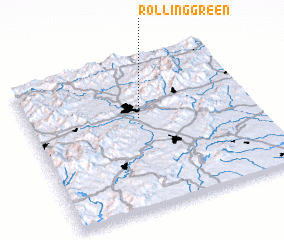 3d view of Rolling Green