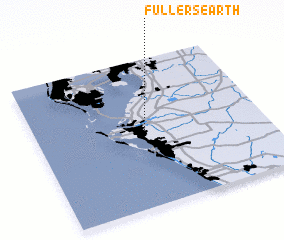 3d view of Fullers Earth