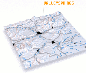 3d view of Valley Springs