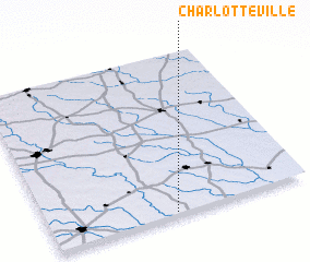 3d view of Charlotteville