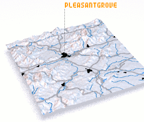 3d view of Pleasant Grove