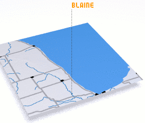 3d view of Blaine