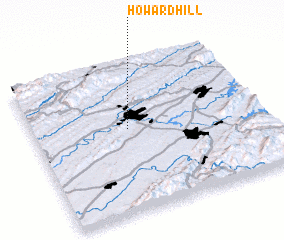 3d view of Howard Hill