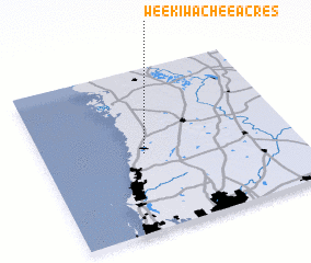 3d view of Weeki Wachee Acres