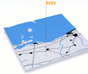 3d view of Peru