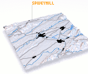 3d view of Spivey Mill