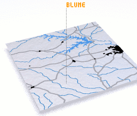 3d view of Blume