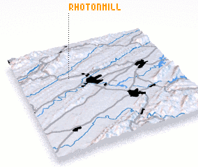 3d view of Rhoton Mill