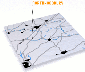 3d view of North Woodbury