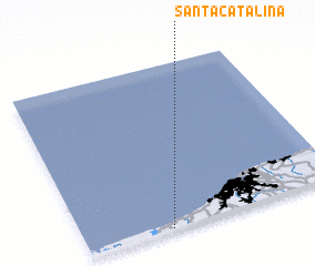 3d view of Santa Catalina