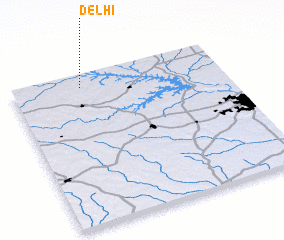 3d view of Delhi