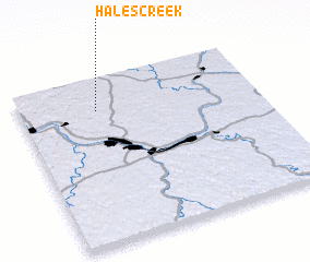 3d view of Hales Creek