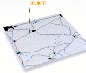 3d view of Delmont